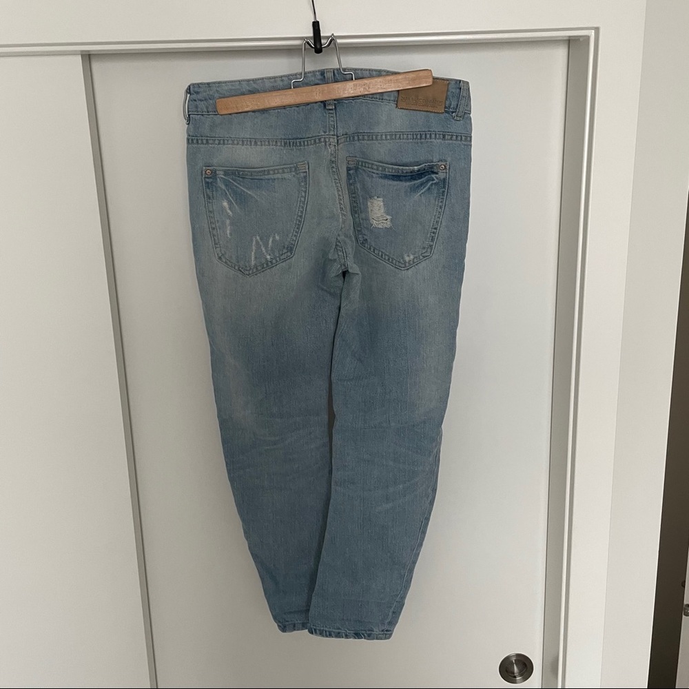 ZARA distressed boyfriend jeans - Picture 3 of 9